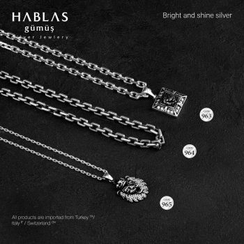 سلسلة فضة رجالي بدلاية – كود 963