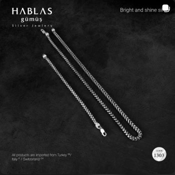 سلسلة فضة إيطالي – كود 1303