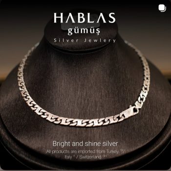سلسلة فضة رجالي